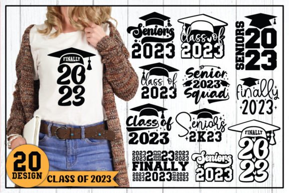 Congratulations Class of 2023 Svg Bundle Graphics and Crafts