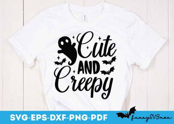 Cute and Creepy Svg, Welcome Svg Design