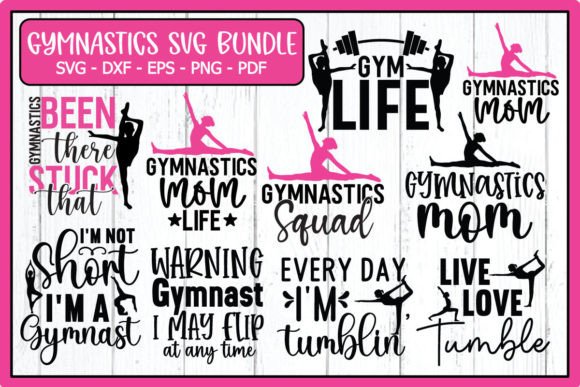 Gymnastics Svg Bundle, Gymnastics Svg Graphics and Crafts Review