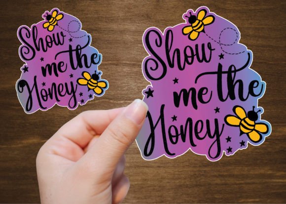Show Me the Honey Gradient Color Sticker Graphics and Crafts Review