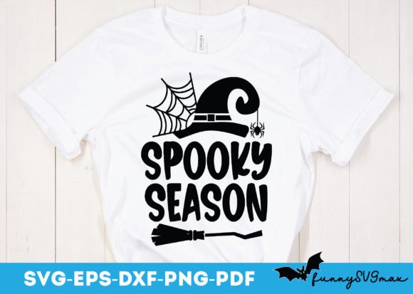 Spooky Season Svg, Halloween Bundle Svg Graphics