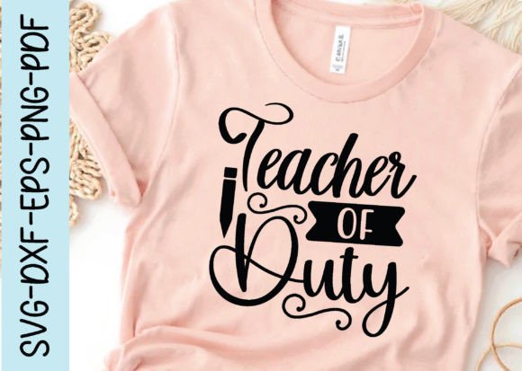 Teacher of Duty Svg Review